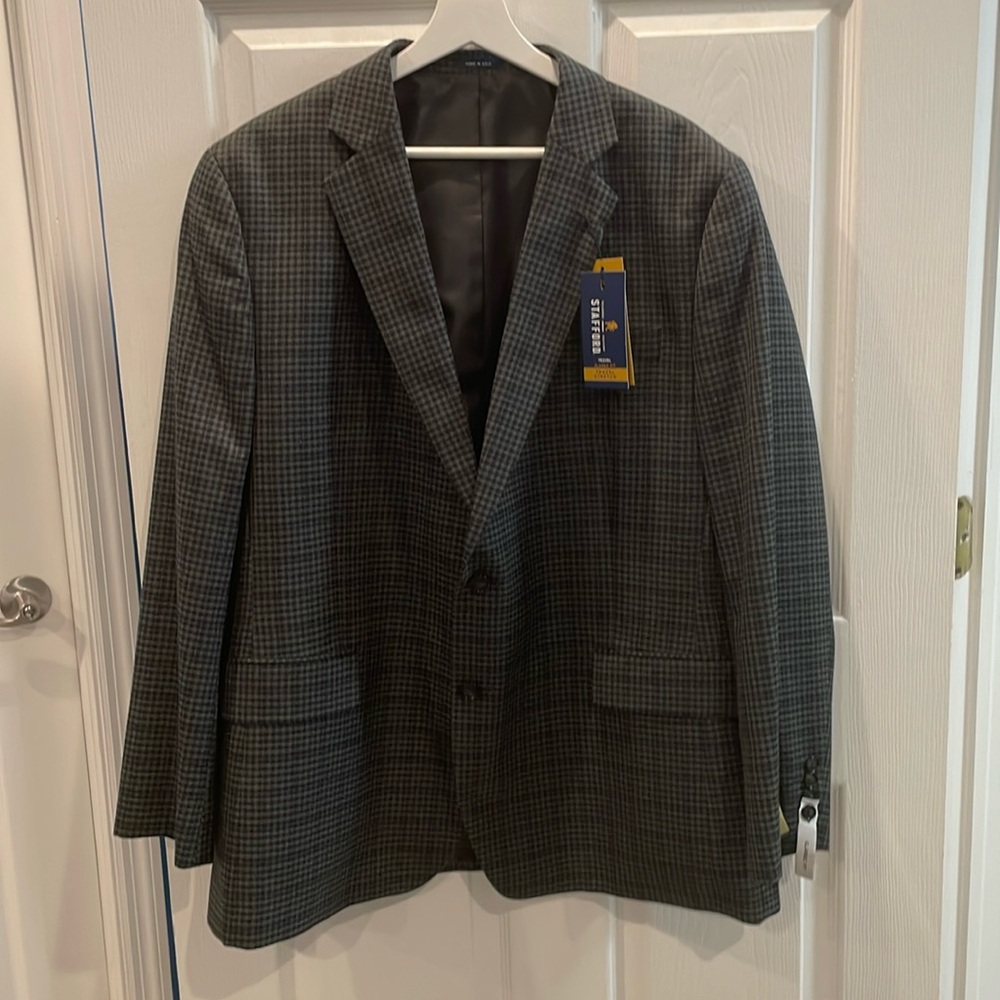 Men’s classic fit Stafford Dress jacket 46 regular